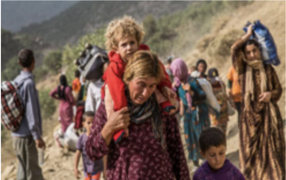Refugees fleeing 2