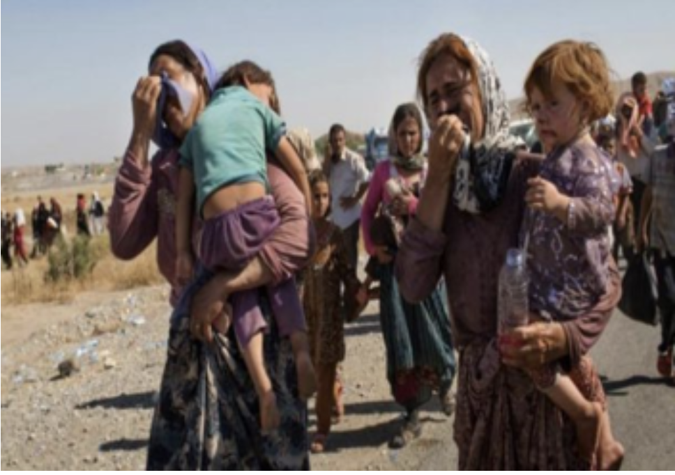 Refugees fleeing 3